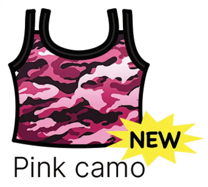 [DT009p(Pink camo,12-14)] DT009p Girl (12-14)