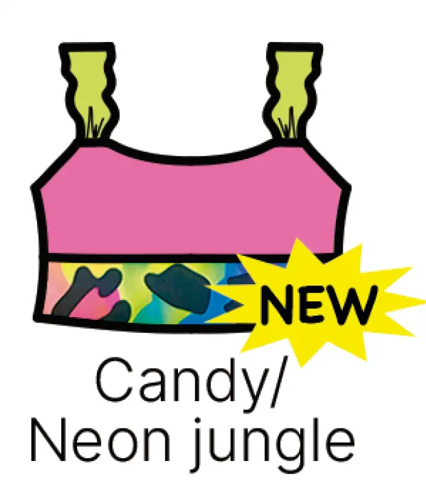 [DT010p(Candy/Neon jungle,XL)] DT010p Adult (XL, Candy/Neon jungle)