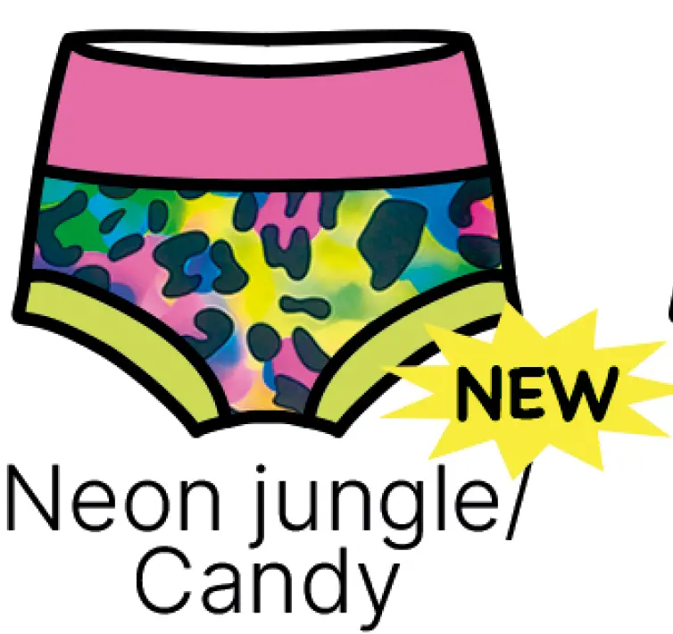 [DB011p(Neon jungle/Candy,XL)] DB011p Adult (XL, Neon jungle/Candy)