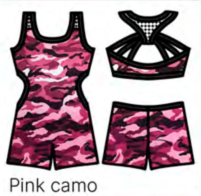 [DL016p(Pink camo,12-14)] DL016p Girl (12-14)