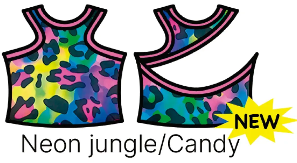 [DT002p(Neon jungle/Candy,12-14)] DT002p Girl (12-14, Neon Jungle/Candy)